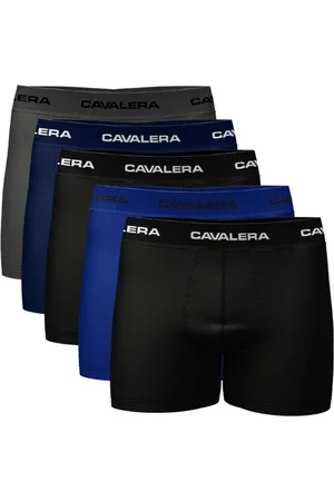 Cavalera Kit 5 Cuecas Boxer Sem Costura Poliamida Original
