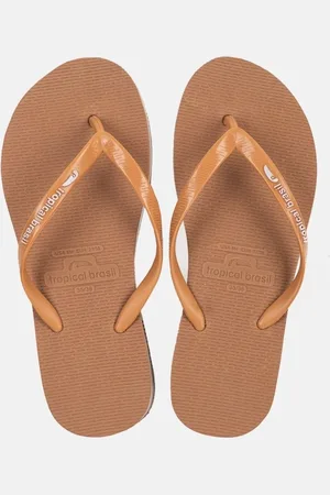 Tropical Brasil Chinelo Tamanco Anabela