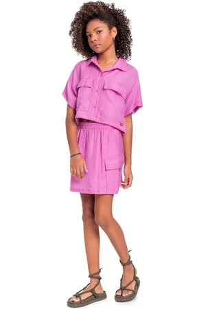 Gloss Infantil - Saia em Tecido Juvenil