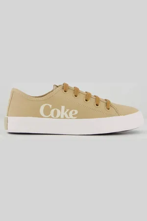 Coca-Cola Tênis Coca Cola Newpoart Canvas Feminino