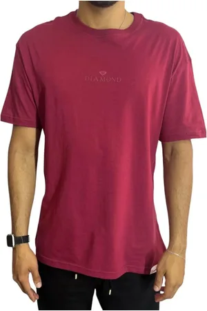 DAFITI SHOES Camiseta Diamond Classic - Bordo