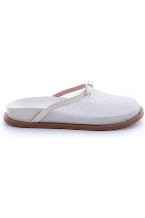 Damannu Shoes Clog Jenny Tela Off White Off-white