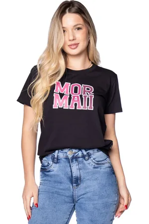 Mormaii Camiseta Feminina Logo Puff