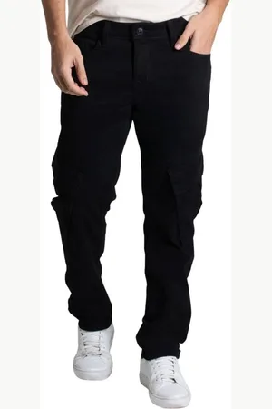 SAWARY Calça Sarja Cargo - 278182 -