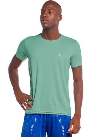 Polo Wear Camiseta Masculina Pw Sports Lisa Escuro