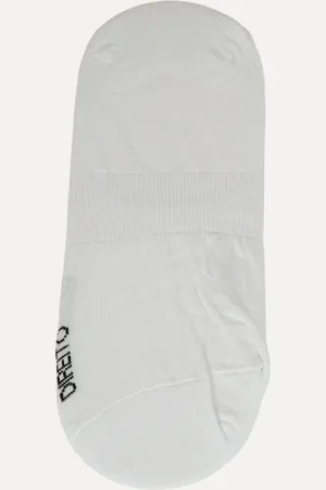Reserva Meia Masculina Invisível Pica-Pau Bordado Branca