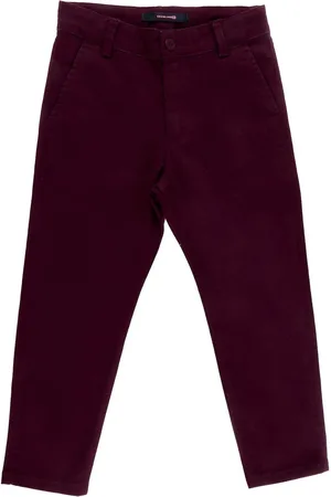 Crawling Infantil - Calça Alfaiataria Bordo Menino 4 ao 8