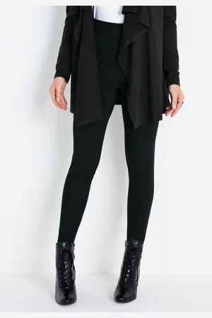 QUINTESS Calça Legging Com Cós Largo