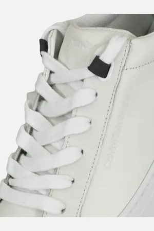 Calvin Klein Tênis Jeans Masculino Couro Project Queima Marinho/