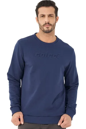 Colcci Moletom Masculino Crewneck Embossing