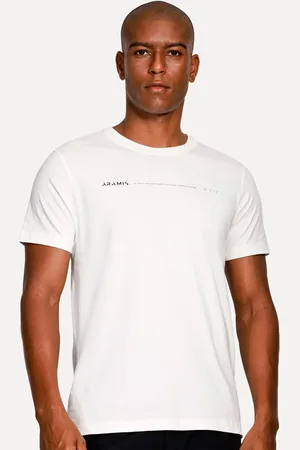 Aramis Camiseta Masculina Regular Coding The Future Off-White