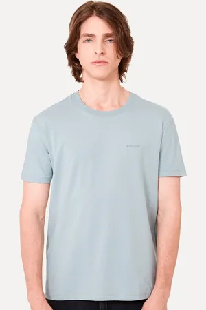 John John Camiseta Masculina Slim Fit Cotton Claro