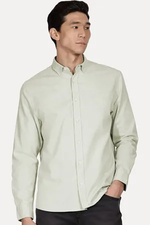Aramis Camisa Masculina Slim Algodão Willis Claro