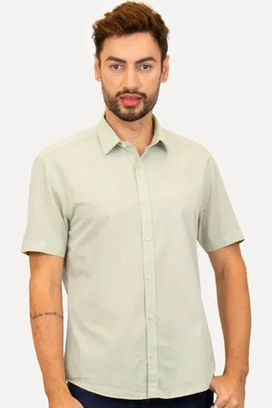 Aramis Camisa Masculina Manga Curta Slim Algodão Willis Mescla