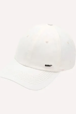 Ellus Boné Masculino Metal Tag Logo Off-White