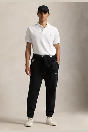 Ralph Lauren Calça de Moletom Jogger Logo Preta
