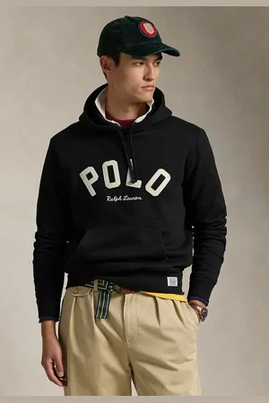 Ralph Lauren Blusa de Moletom Fechada Com Capuz Preta