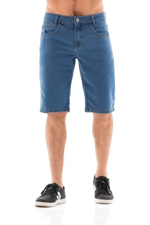 ARAUTO JEANS Bermuda Jeans Masculina Arauto Confort