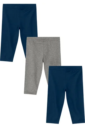 Brandili Infantil - Kit unissex com 3 calças leggings térmicas