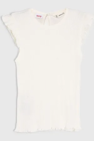 MANGO Camiseta MANGO Canelada Off-White