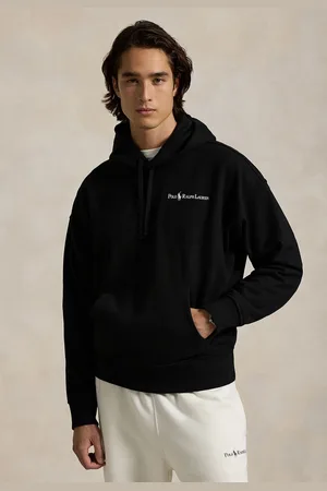 Ralph Lauren Blusa de Moletom Fechada Com Capuz Preta