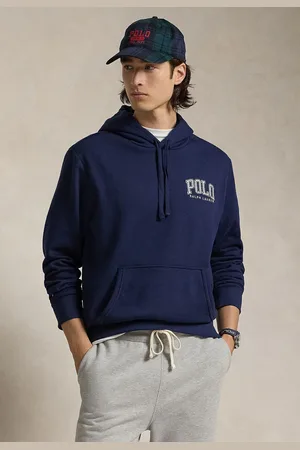 Ralph Lauren Blusa de Moletom Fechada Com Capuz Azul-Marinho