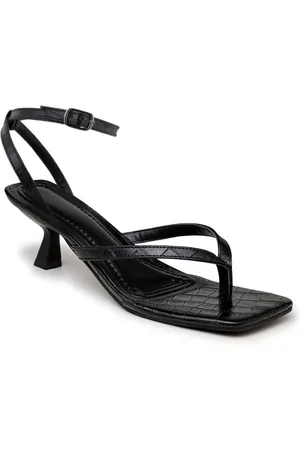 Flor da Pele Sandália Feminina Salto Baixo Croco 5412