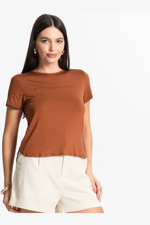 Rovitex Blusa Feminina Manga Curta Select