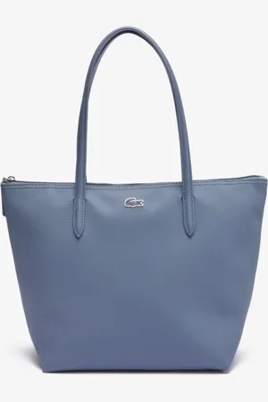 Lacoste Bolsa tote feminina L.12.12 pequena, com zíper