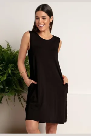 QUINTESS Vestido Com Bolsos
