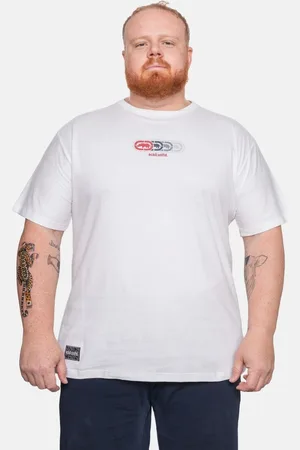 Ecko Camiseta Plus Size Masculina Graduate Off White
