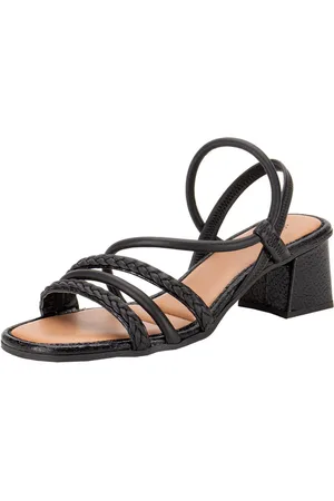 MISSISSIPI Sandália Feminina Salto Grosso Mc642 0640642