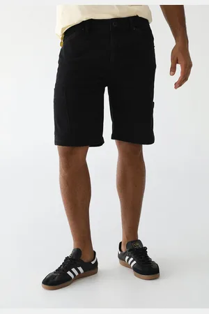 Volcom Bermuda Jeans Reta Kinkade Preta