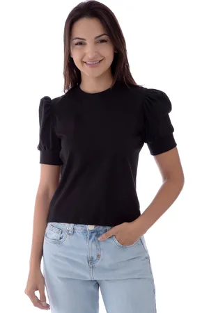 Opera Rock Blusa Operarock Manga Curta Bufante