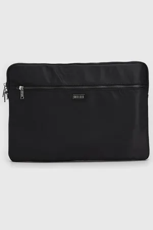 SANTA LOLLA Necessaire Retangular Alça Mão Preta