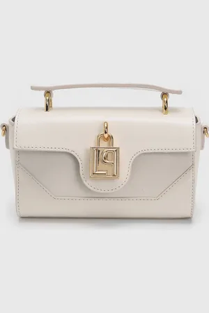 LANCA PERFUME Bolsa Tiracolo Alça Dupla Off-White