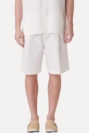 OSKLEN Bermuda Masculina Pioneer Drifter Off-White Incolor