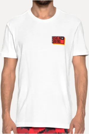 OSKLEN Camiseta Masculina Rough Osklnsrfng Off-White Incolor