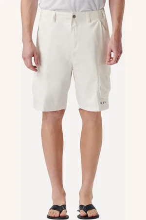 OSKLEN Bermuda Masculina Cargo Casual Crystal New Off-White Incolor