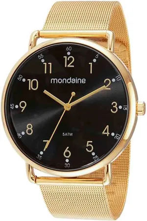 Mondaine Relógio Masculino Casual Malha de Aço