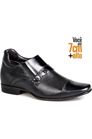 RAFARILLO Sapato Social Masculino Couro Aumenta Altura