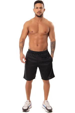 FRISTYLE Bermuda Esportiva Academia Treino Corrida Bolso Masculina