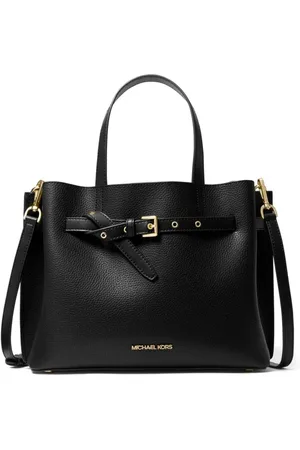 Michael Kors Bolsa Tiracolo Emilia Média De Couro 35H0gu5s7t001