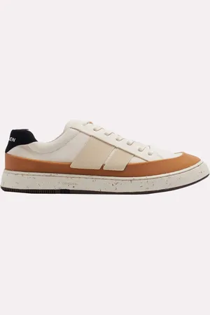 OSKLEN Tênis Masculino Lona Canvas AG Sneaker Cáqui/Off-White