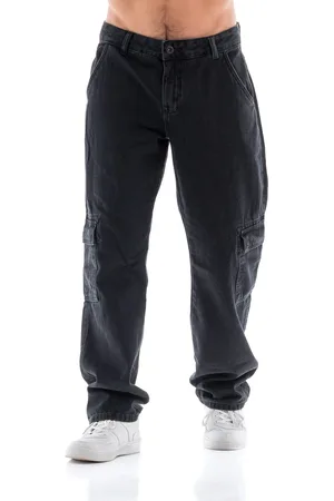 ARAUTO JEANS Calça Jeans Masculina Arauto Reta Comfy Cargo