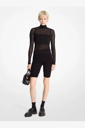Michael Kors Suéter Transparente De Malha Mf460yaecl001