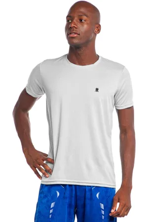 Polo Wear Camiseta Masculina Pw Sports Lisa Claro