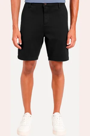 Aramis Bermuda Masculina Chino Cotton Sarja Preta