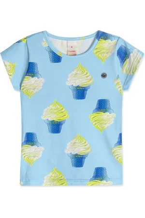 Marisol Infantil - Blusa Manga Curta Com Repelência à Água Feminina