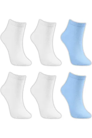 Winston Kit 6 Pares Meia Unissex Menino Menina Soquete Conforto Lisa Rosa